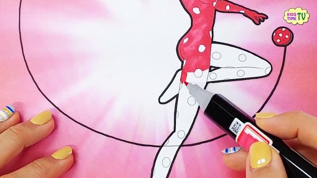 Miraculous Ladybug Coloring Page & Drawing For Kids ❤Cat Noir Learn To Color Ladybug Coloring Book