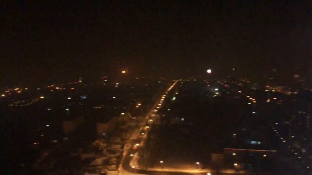 Happy New Year 's Firecracker In Almaty