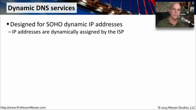 Dynamic DNS - CompTIA Network+ N10-006 - 1.3 смотреть онлайн