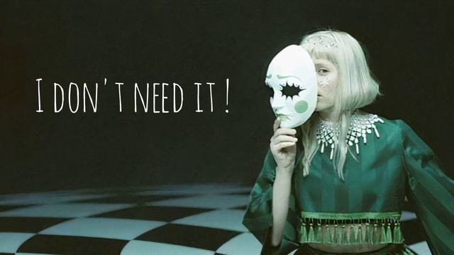 AURORA - Cure For Me (Lyric Video) смотреть онлайн