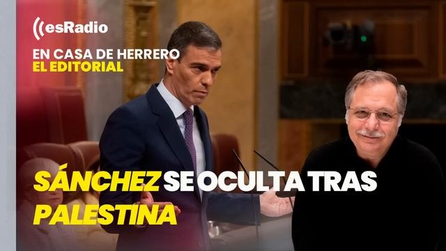 Editorial de Luis Herrero: Sánchez se oculta tras Palestina y culpa de todo al "fango" смотреть онлайн