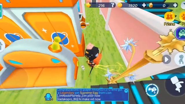Lion Normal Vs Neon Lion Vs Lava Lion (Paradise Island) BlockmanGO