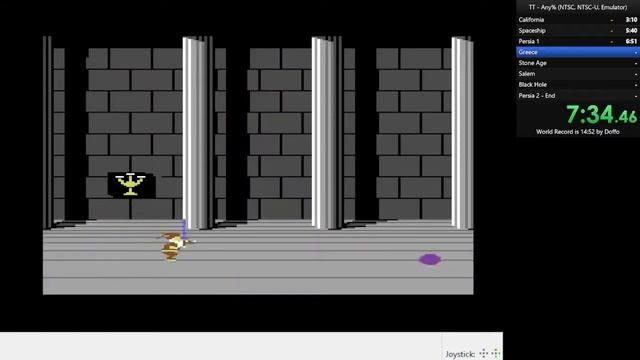Time Tunnel C64 NTSC EMU Speedrun WR 14m44.83