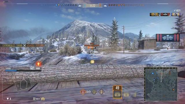 World of Tanks TARAN 7Kill 8k game смотреть онлайн