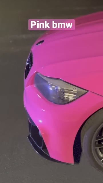 Pink bmw for the ladies 😌 #aarmon #car #bmw #cars #driving #racing #automobile #shorts смотреть онлайн