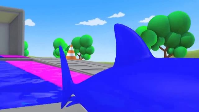 Обучающие видео. Цвета для детей - Учим цвета для детей с помощью обучающего видео о грузовиках и ул смотреть онлайн