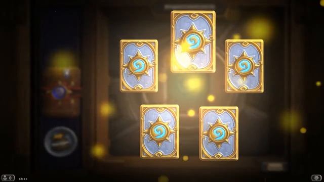 Открытие 10 паков (бустеров) Hearthstone !