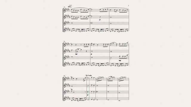 A Rocket To The Moon For Saxophone Quartet смотреть онлайн
