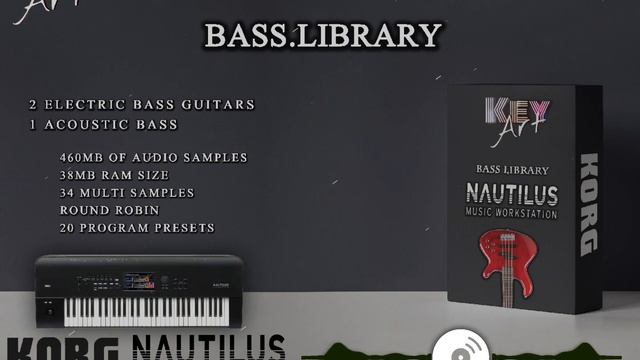 BASS LIBRARY for KORG NAUTILUS смотреть онлайн