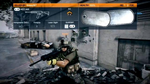 Battlefield 3: Rush W/AKS-74u On Grand Bazaar Ft. Tony (BF3 HD PC Gameplay)