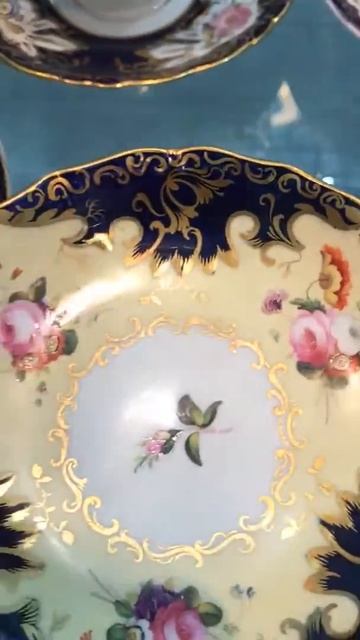 Антикварная чашка Coalport на продажу, 1830е смотреть онлайн