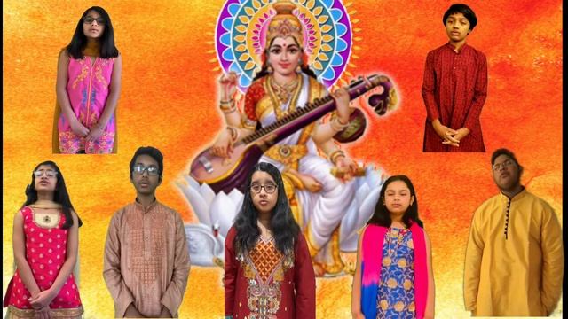 Saraswati Bandana by Malini music school #saraswati Bandana #Jaya jaya hey смотреть онлайн