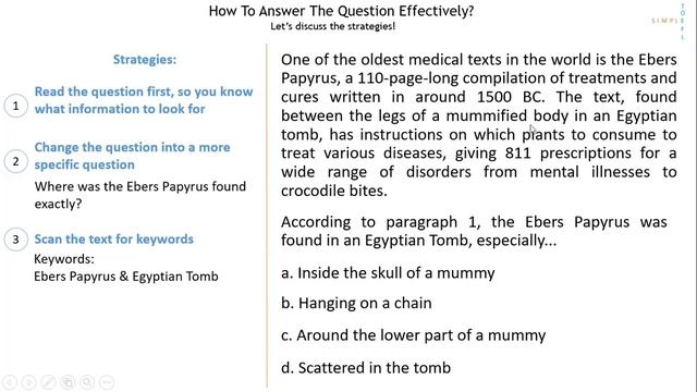 TOEFL IBT Reading Section - Factual Information (English Version) смотреть онлайн