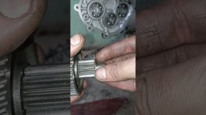 Сборка редуктора мопеда Yamaha Gear 4t