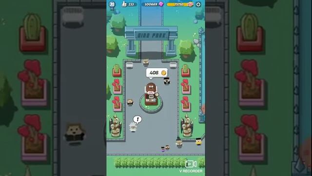 Играем в игру Дино парк!! смотреть онлайн