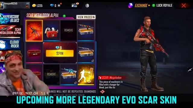 EVO MEGALODON SCAR RETURN IN INDIA SERVER 🎯 FREE FIRE смотреть онлайн