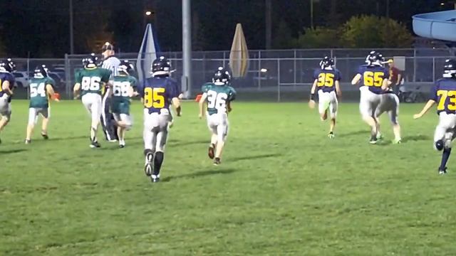 95 yard TD run Spartans vs Bison смотреть онлайн