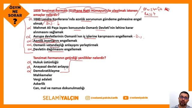67. TANZİMAT FERMANI - 2022 ÖSYM NE SORAR смотреть онлайн