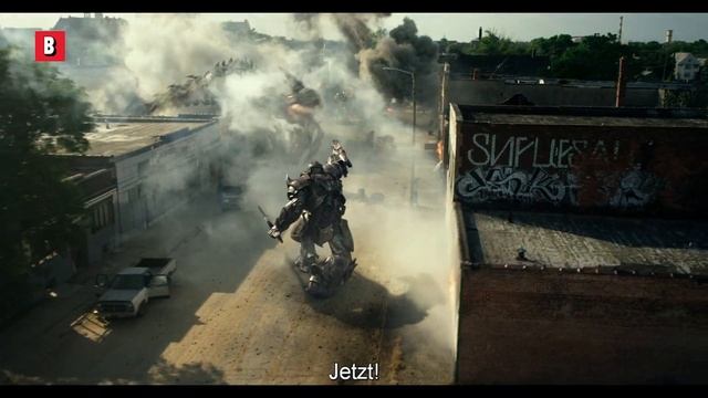 T-Rex-Dinobot beißt Deceptions | Transformers 5 | German Deutsch Clip смотреть онлайн
