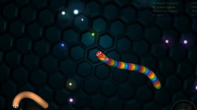 Slither.io - Битва Слизняков смотреть онлайн