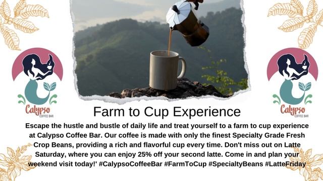 Brown Quote Grunge Organic Coffee Shop Video 4