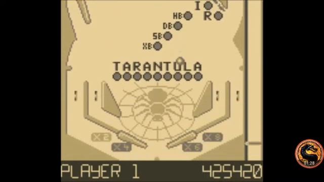 Pinball Mania: Tarantula - GB Emu смотреть онлайн
