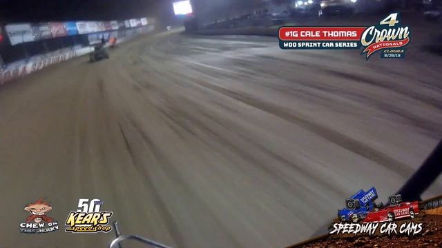 #1G Cale Thomas - World of Outlaws Sprint Car Series - Eldora Speedway 9-27-19 смотреть онлайн