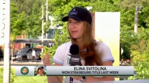 Elina Svitolina Shares Inspiring Message to Ukraine | 2023 Roland Garros First Round Win Interview