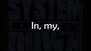 System Of A Down - Chop Suey!