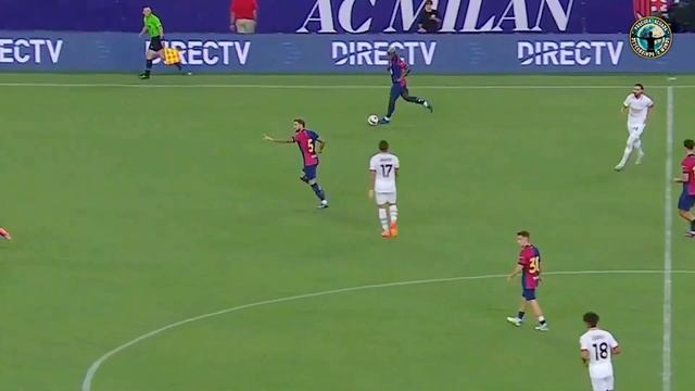 HIGHLIGHTS | BARCELONA 3 - 4 AC MILAN | momentos tensos do amistoso 2024 смотреть онлайн