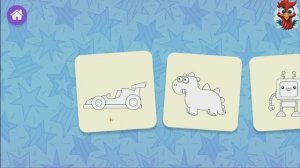 Игра "Рисовайка - для мальчиков", Развивающая игра для детей.