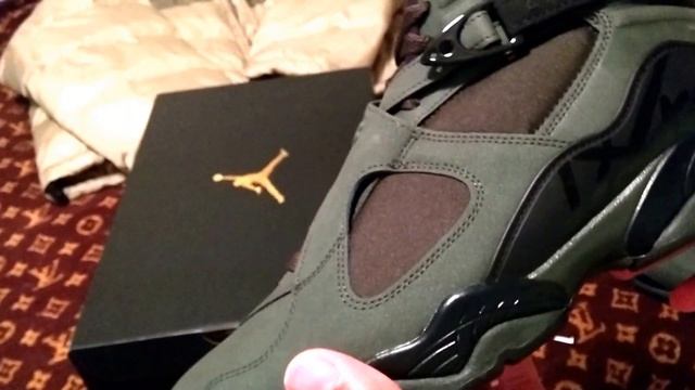 Air Jordan 8 Retro "Take Flight" ✈🛩🛫 Undefeated Sequoia AKA G.I. Joe Unboxing & Review смотреть онлайн