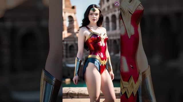 🌟 Warrior Chic: 4K AI Lookbook - Unveiling the Power and Grace of Wonder Woman Cosplay 2! 👑✨ смотреть онлайн