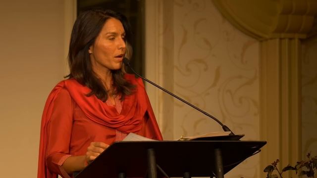 Tulsi Gabbard's Speech at ISKCON 50th Anniversary Gala Event in Washington D.C. смотреть онлайн