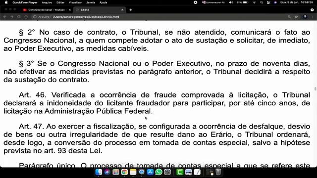 Lei 8443   Lei Orgânica Tribunal De Contas Da União Completa  TCU