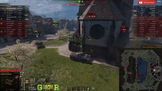 World Of Tanks P.44 Pantera Replay - 10 Kills 5K DMG(Patch 1.6.1)