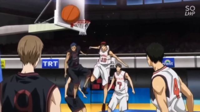 Best anime scene || kuroko no basket || Kagami vs Aomine смотреть онлайн