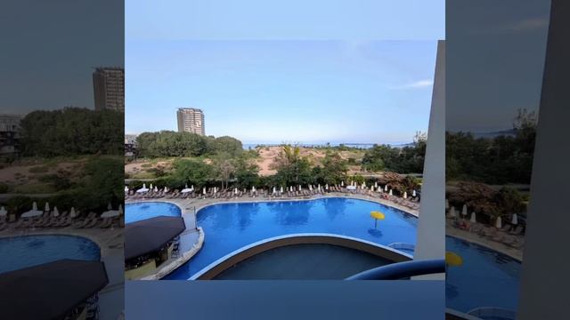 Hotel Tiara beach - bazén #tiara_beach #tiarabeach_hotel #sunny_beach #bulharsko #bulgaria смотреть онлайн