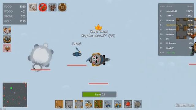Glor.io | MegaTeam | Рушим базу противника смотреть онлайн