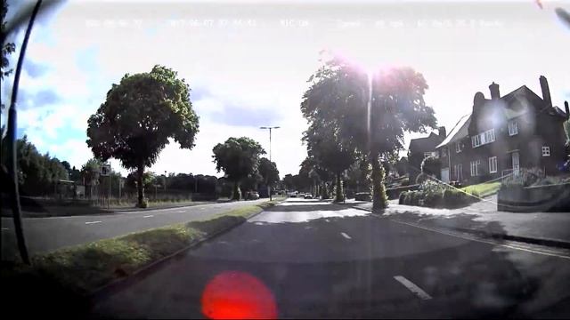 Halo HD Rear Dash Camera Footage - Bright Day