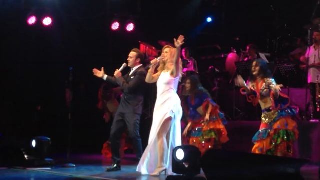 Mustafa Ceceli Lara Fabian live concert 'make me yours tonight' смотреть онлайн