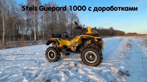 Stels Guepard 1000 с минимальным необходимым набором доработок для любых задач для Павла