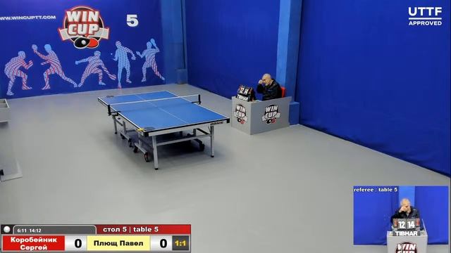 17:30 Коробейник Сергей 1-3 Плющ Павел стол 5 ЮГ-3 30.12.20 смотреть онлайн