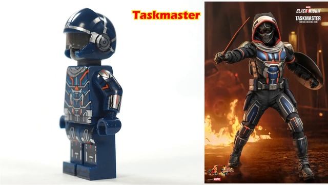 Black Widow Movie Unofficial Lego Minifigures смотреть онлайн