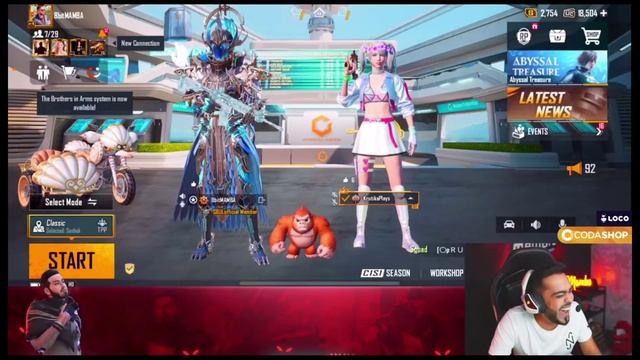 MAMBA ❤️calling baby to thug and teasing krutikaplays ❤️❤️ #shorts #mamba #krutika #bgmi смотреть онлайн