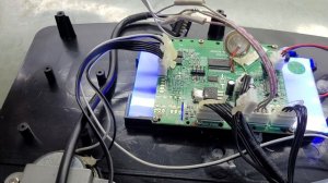 Ремонт панели управления беговой дорожкой .