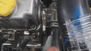 Страховка заглушки распредвала.