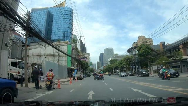 【Drive Bangkok】Soi Thong Lo(Sukhumvit 55)【ドライブ動画1.0x】バンコク смотреть онлайн