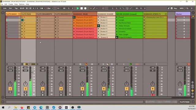 INTRODUCING: "SHAMANIC DRUM MEDITATIONS" LOOP-PACK + ABLETON TEMPLATE смотреть онлайн