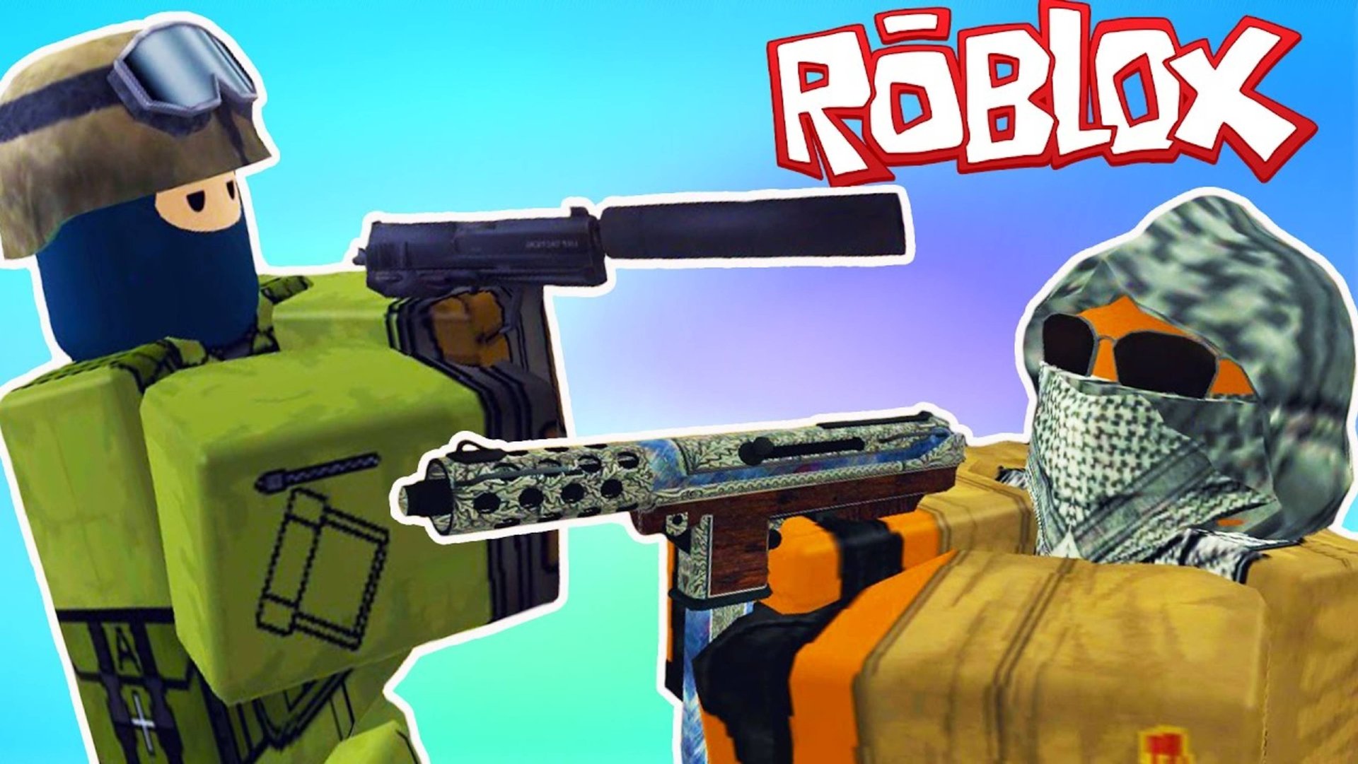 Counter Strike в Roblox!!! Приключение мульт героя Роблокс на карте Counter-Blox: Roblox Offensive смотреть онлайн